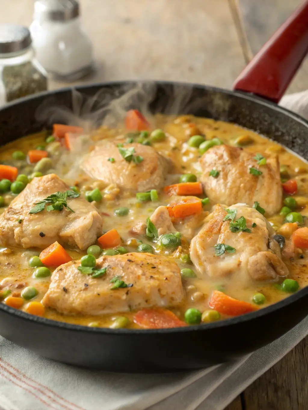 Creamy Chicken Skillet That Tastes Like a Hug in a Pan