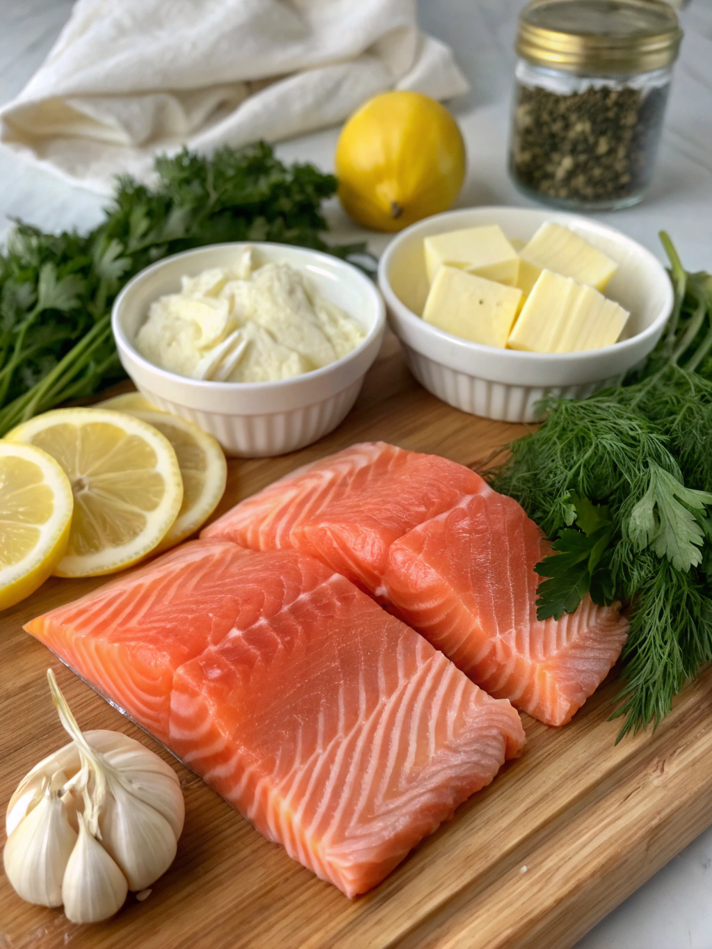 garlic butter salmoningredients
