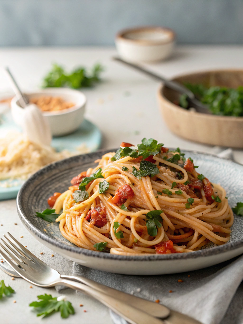 one-pot mediterranean pasta