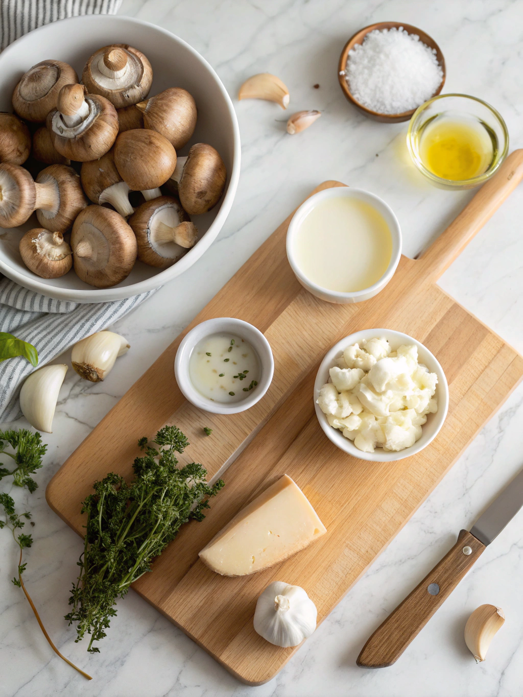 Creamy Mushroom Soupingredients