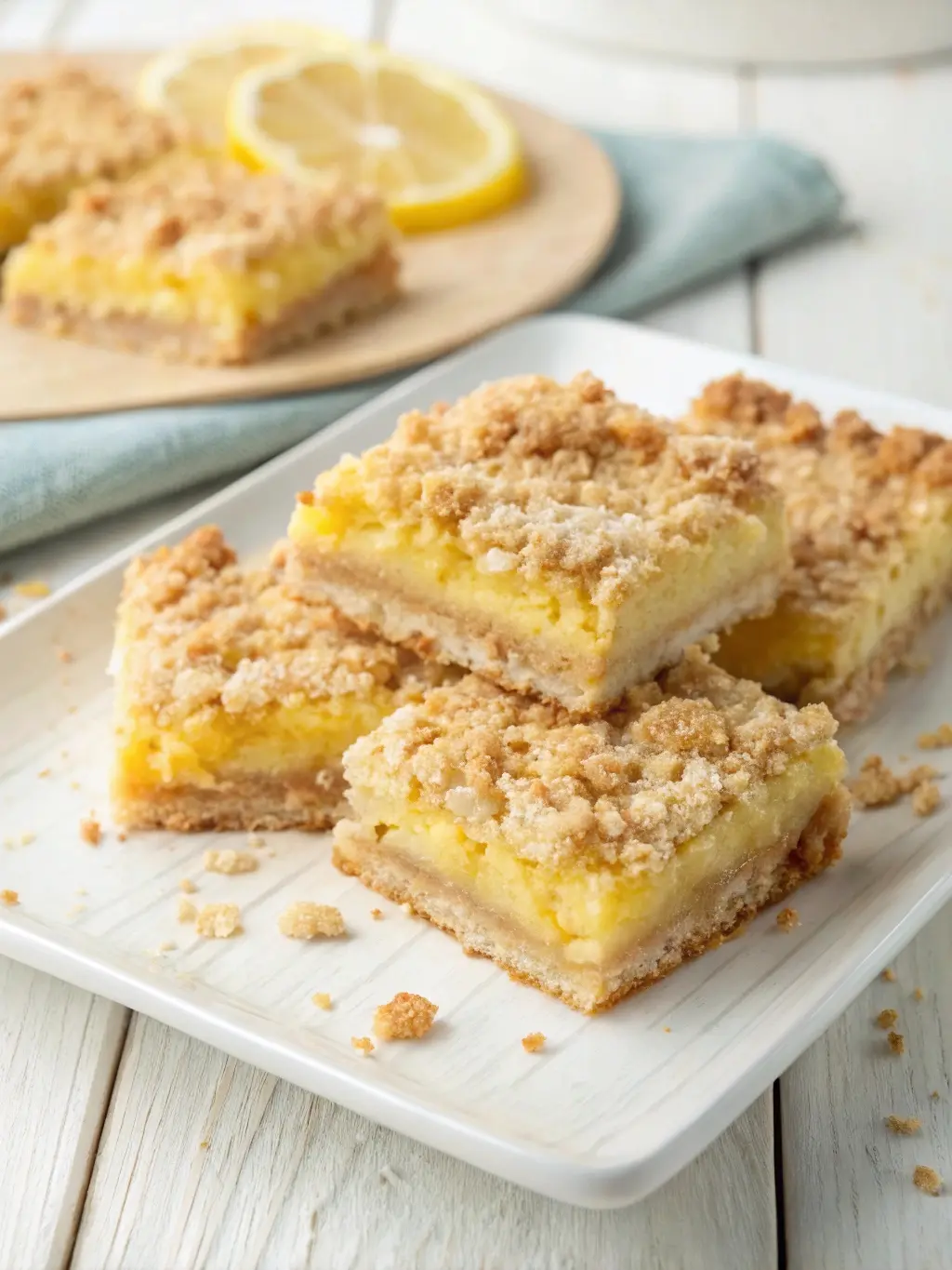 lemon crumb bars