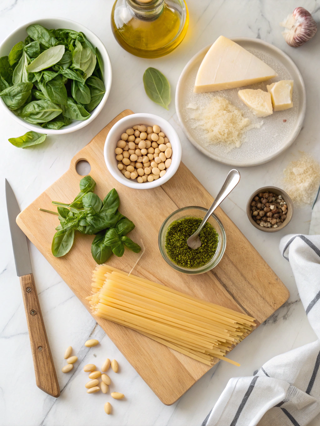 pesto pastaingredients