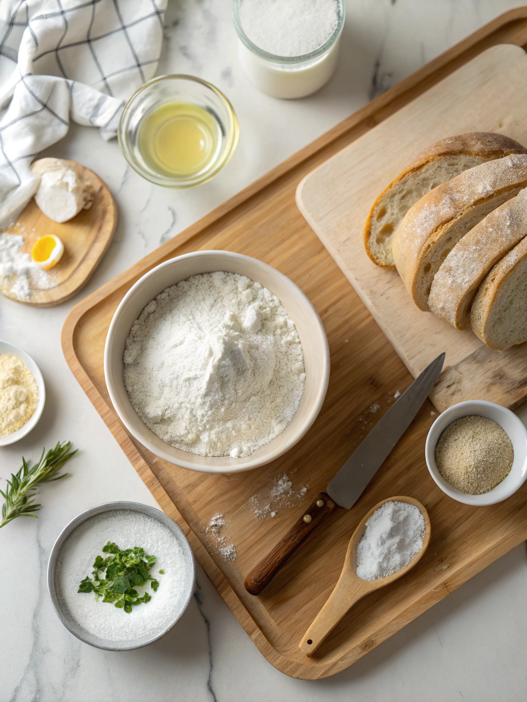 sourdough breadingredients