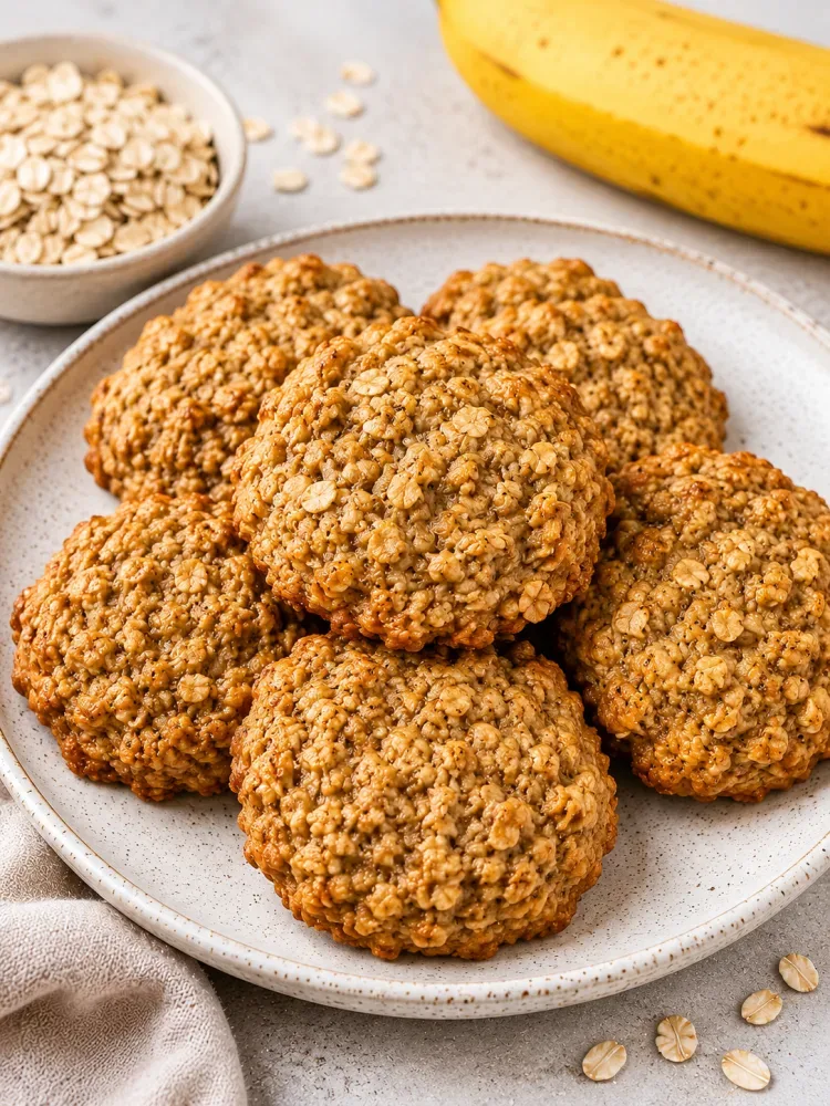 Banana Oatmeal Cookies